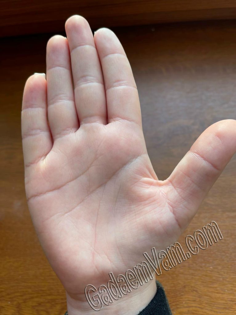 Пример фото руки
